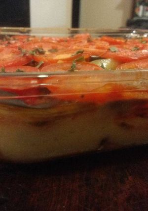 Una foto de Lasagna de berenjena vegan