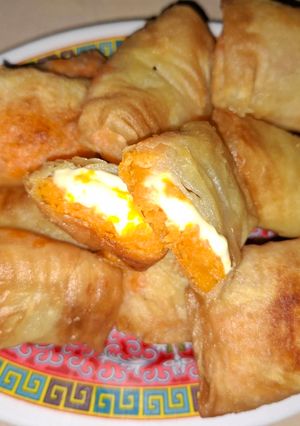 Foto resep Lumpia Ubi Keju Lumer