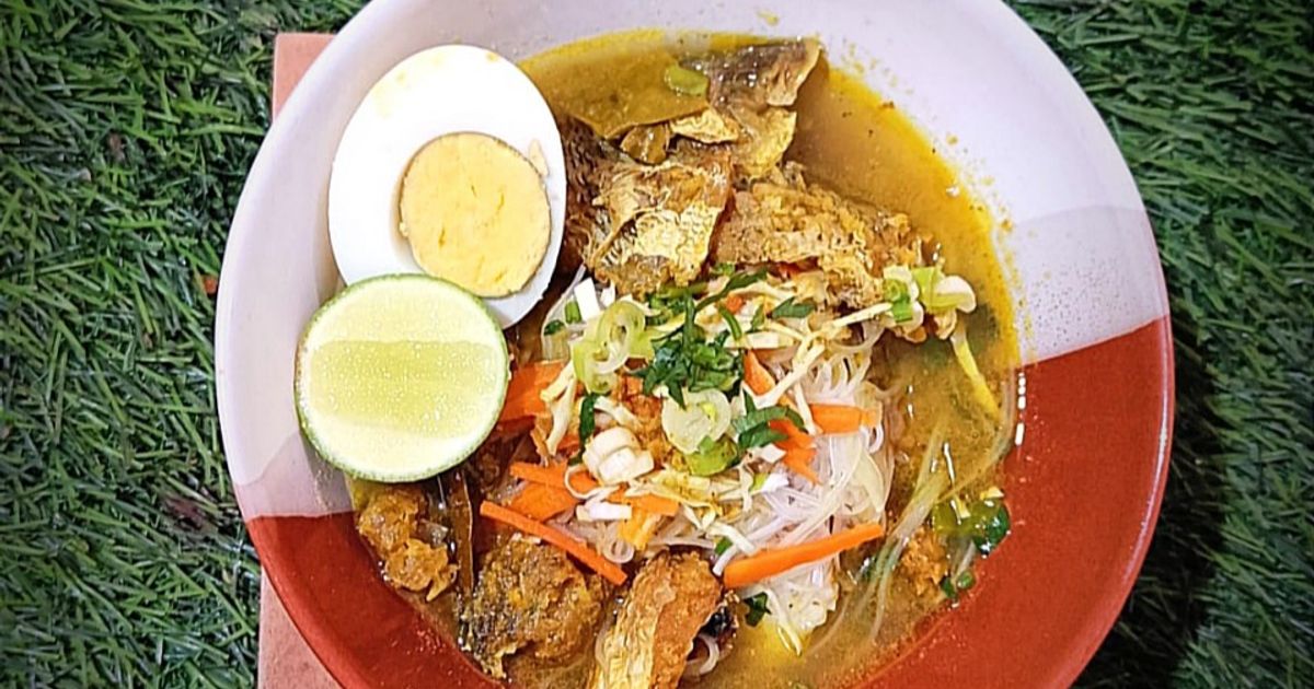 Kakap Putih masak Soto Kuah Kuning
