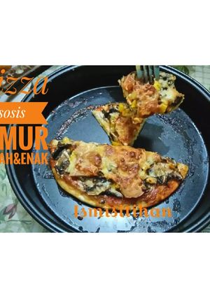 Foto resep Pizza Sosis Jamur Mudah&Enak