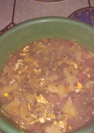 Foto resep Seblak basah sosis