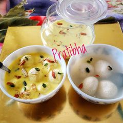 Angoori Rasmalai A picture of Angoori Rasmalai.