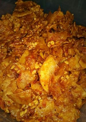 Foto resep Sambal Goreng Kentang Tempe Kriuk #BikinRamadanBerkesan