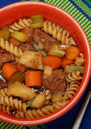 A picture of Vegetable Beef Soup.