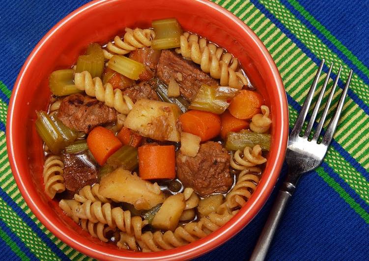 Any-night-of-the-week Vegetable Beef Soup