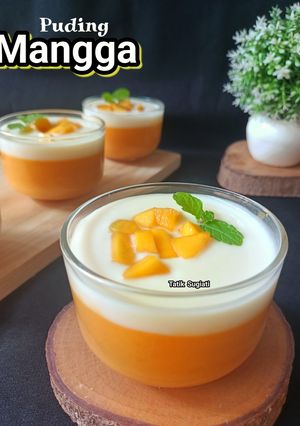 Foto resep Puding Mangga