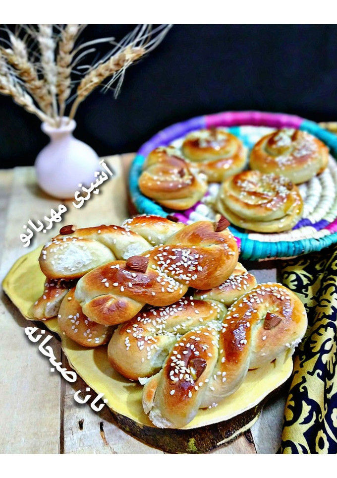 عکسی از دستور نان صبحانه کوچک