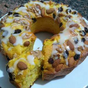 Torta de mandarinas y frutas secas..?
