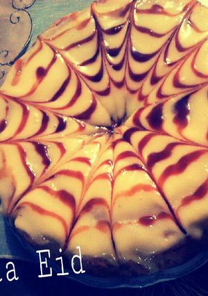 صورة لوصفة كيك الفانيليا بصوص الكراميل