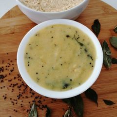 A picture of Besan chutney.