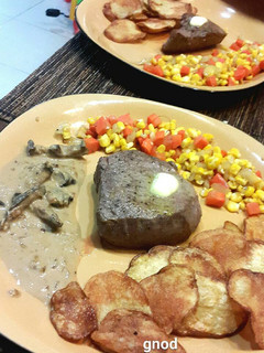 Foto resep Terderloin Steak with Mushroom Cream Sauce