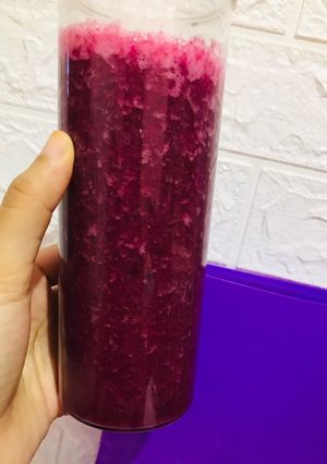 Foto resep Red Smoothies Enak Simple #1