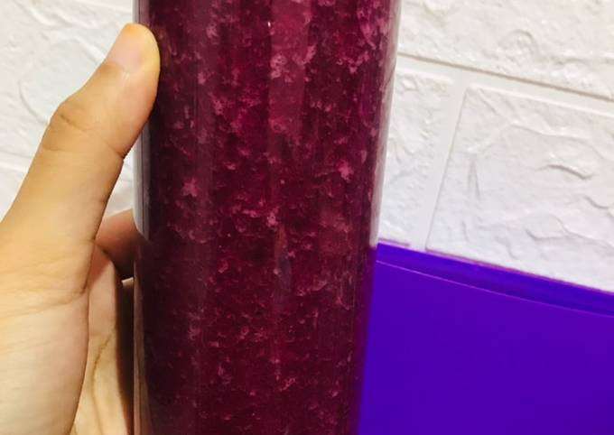 Resep Red Smoothies Enak Simple #1, Enak Banget