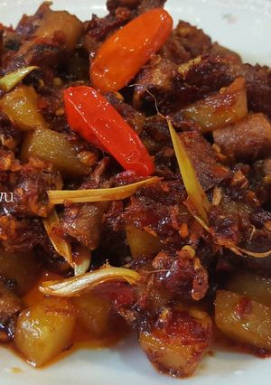 Foto resep Sambal Kentang Cumi Asin
