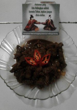 Foto resep TUMIS DAGING SENSASI KOPI
