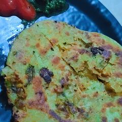 Gobhi ke parathe A picture of Gobhi ke parathe.