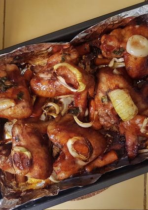 Foto resep Sayap ayam saus Hoisin
