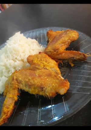 Una foto de Alitas de pollo crocantes