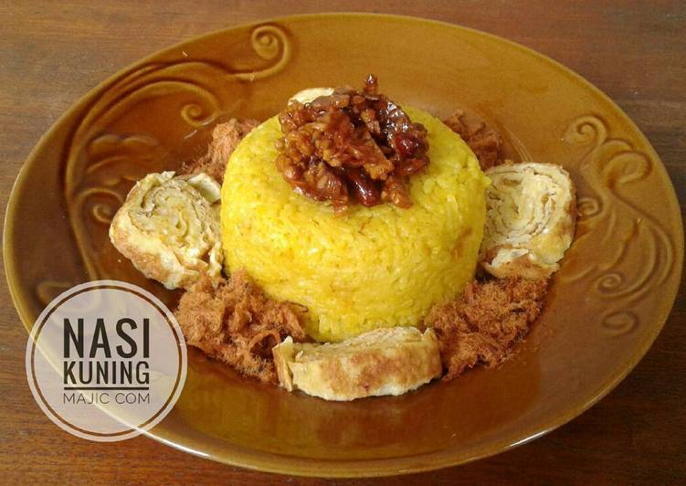 Rahasia Membuat Nasi Kuning Praktis Magic Com Anti Gagal