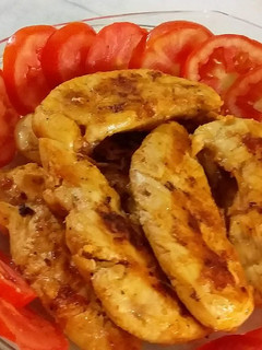 عکسی از دستور استیک فیله مرغ