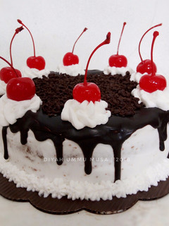 Foto resep Black Forest 18 cm