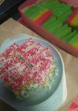 Foto resep Kue lapis singkong