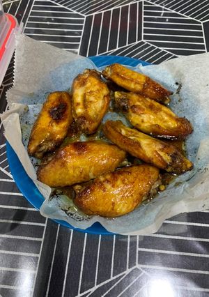 A picture of Sesame Oil Chicken Wings (airfried).
