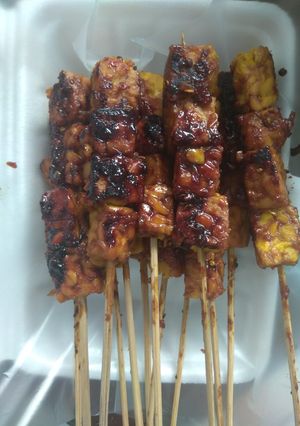 Foto resep Sate Tempe Pedas
