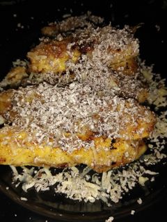 Foto resep Pisang keju coklat susu