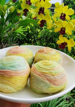 Hình của món Bánh trung thu Cầu Vồng.
