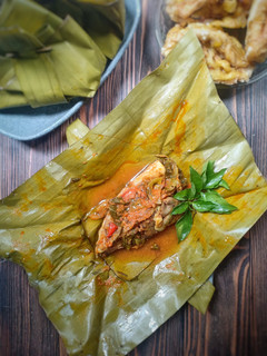 Foto resep Pepes Kepala Ikan Patin