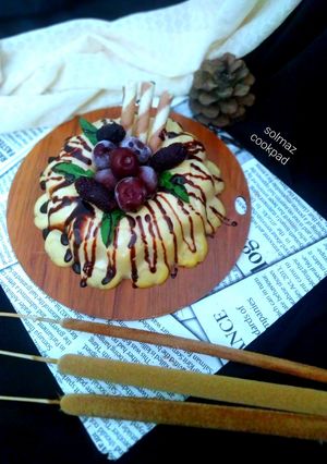 عکسی از دستور دسر موز با ژله solmaz