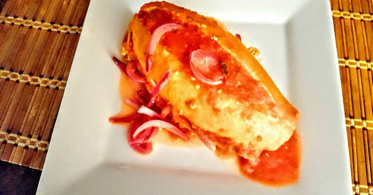 Tortas ahogadas de tinga de pollo Receta de j.floresdeulloa Cookpad