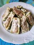 Cupola di zucchine ripiene