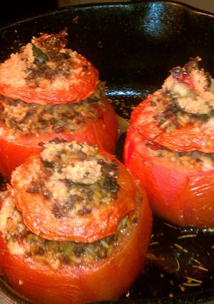 A picture of Stuffed Tomatoes.