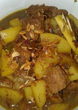 Foto resep Semur daging kentang