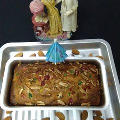 A picture of Marble Loaf cake.