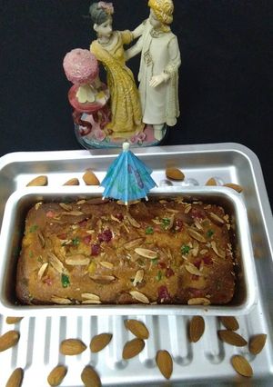 A picture of Marble Loaf cake.