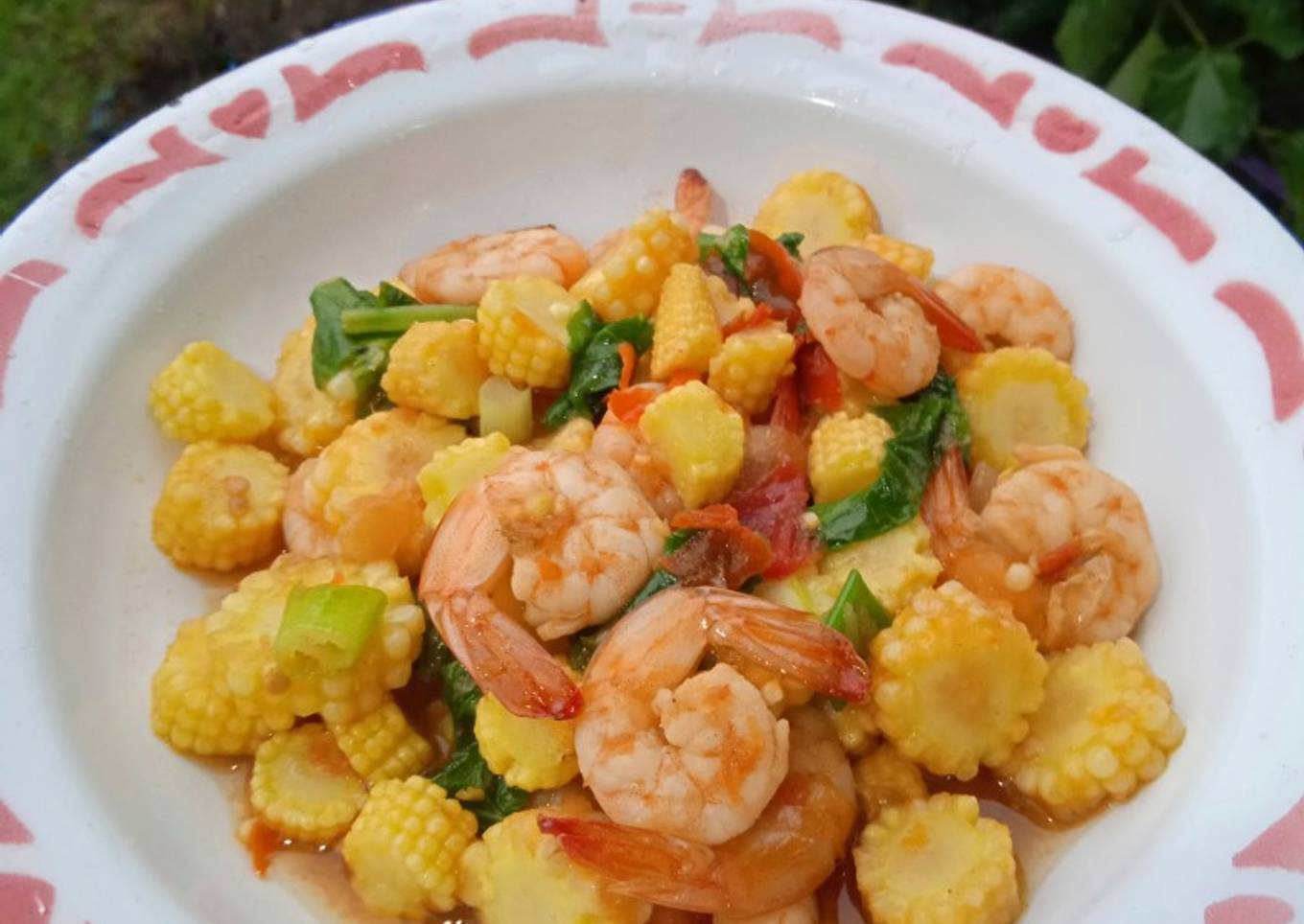 Tumis Udang Putren