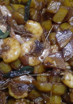 Foto resep Kentang udang bumbu kecap jabe ijo
