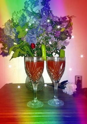 A picture of bloody Mary.