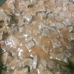 A picture of Simple fried liver.