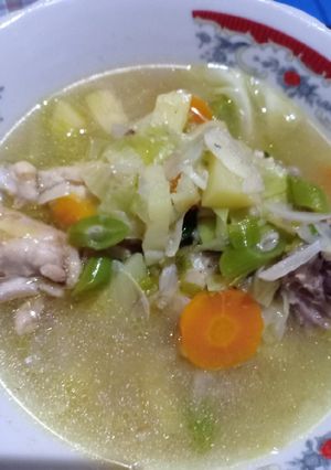 Foto resep Sop ayam simple