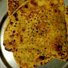 Masala paratha A picture of Masala paratha.
