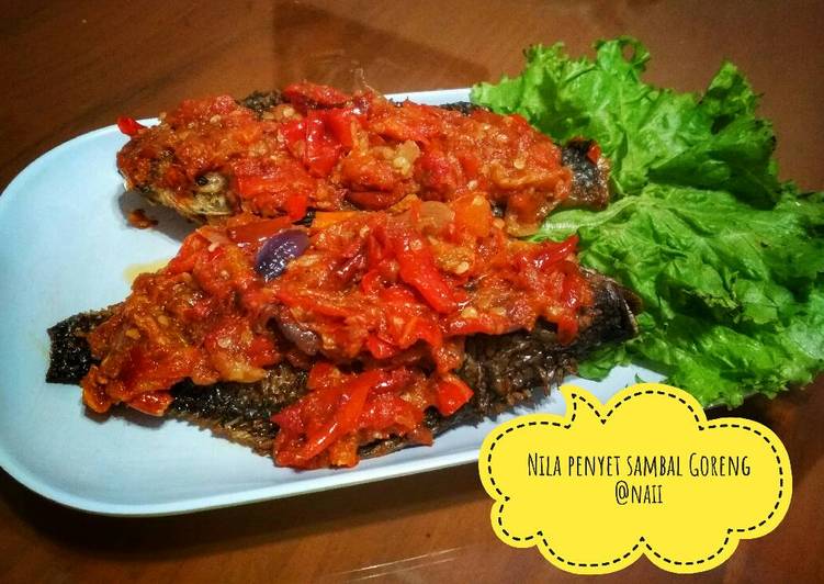 Nila penyet sambal Goreng