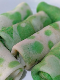 Foto resep Dadar gulung polkadot