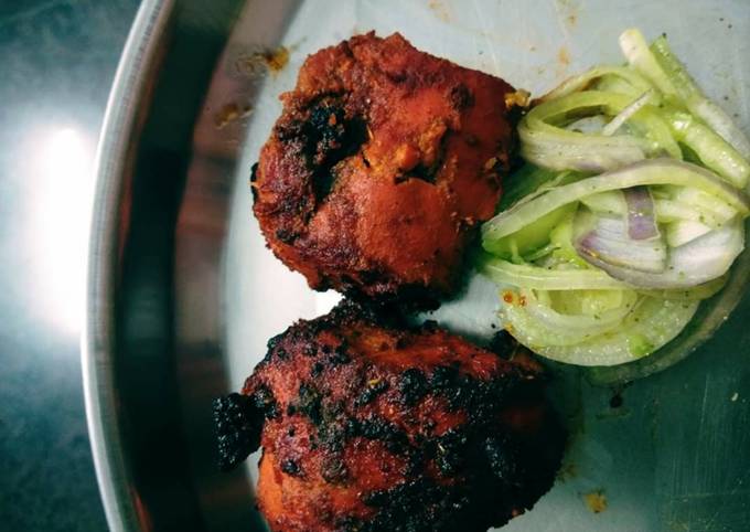 Steps to Prepare Thomas Keller Tawa chicken kabab