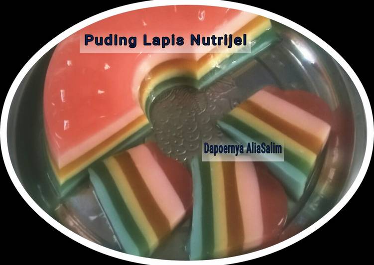 Puding lapis nutrijel