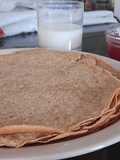 Panqueques integrales de avena