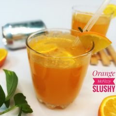 A picture of Orange McFizzy Slushy.